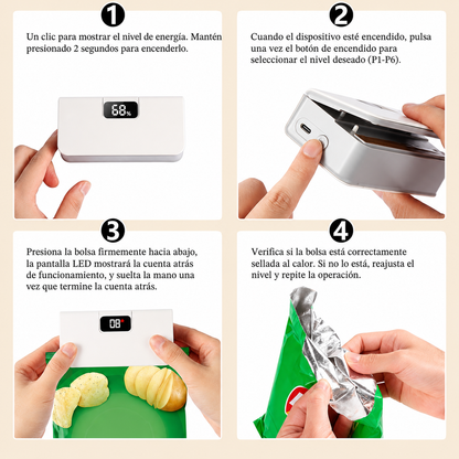 Sellador de Bolsas Magnetico FreshNova™